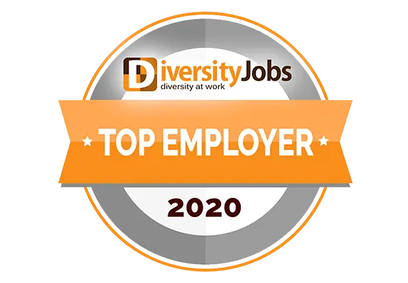2020 Diversity Jobs Top Employer logo