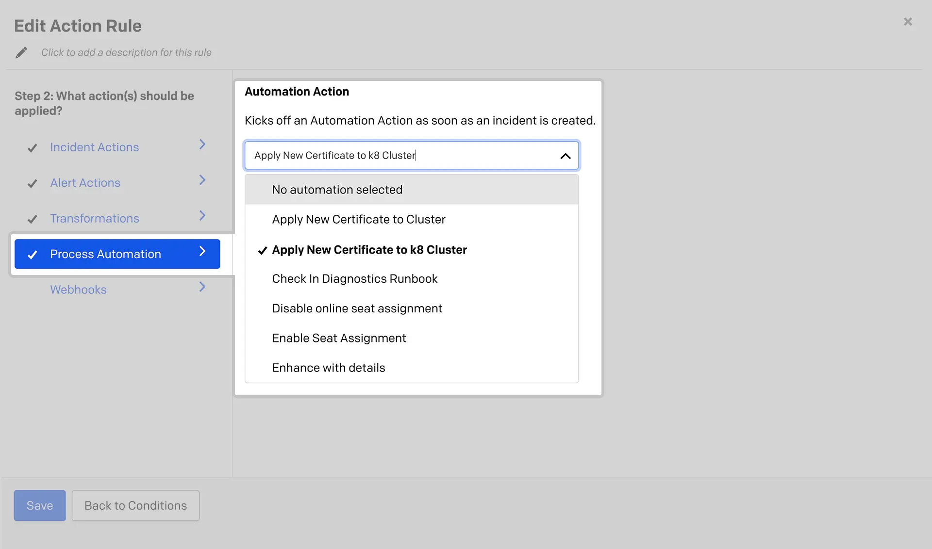 PagerDutyのAIOpsソリューションが最前線の対応者を自動診断に接続するイメージ